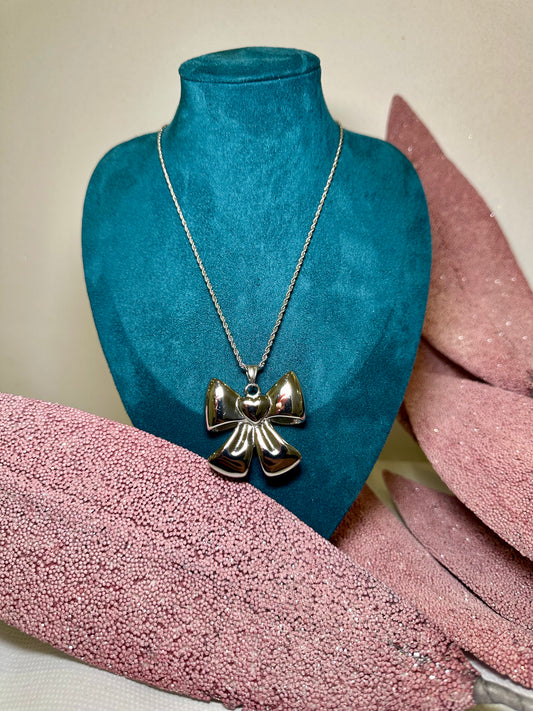 Collana Big fiocco