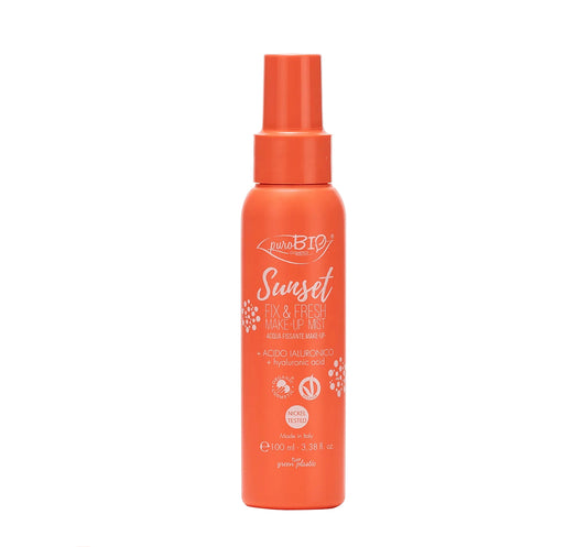 Sunset Fix & Fresh Make-up Mist PUROBIO